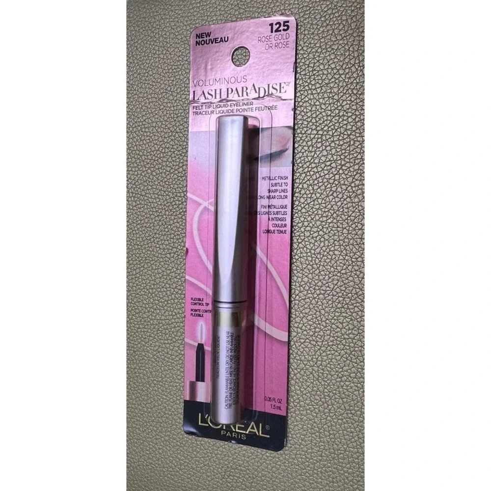 Loreal Voluminous Lash Paradise Liquid Eyeliner - Rose Gold‎ (125)